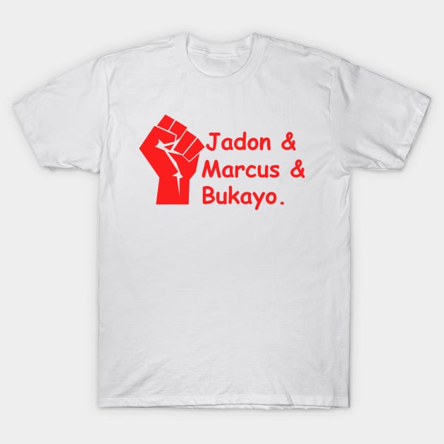 Jadon Marcus Bukayo T-Shirt by TOMOPRINT⭐⭐⭐⭐⭐